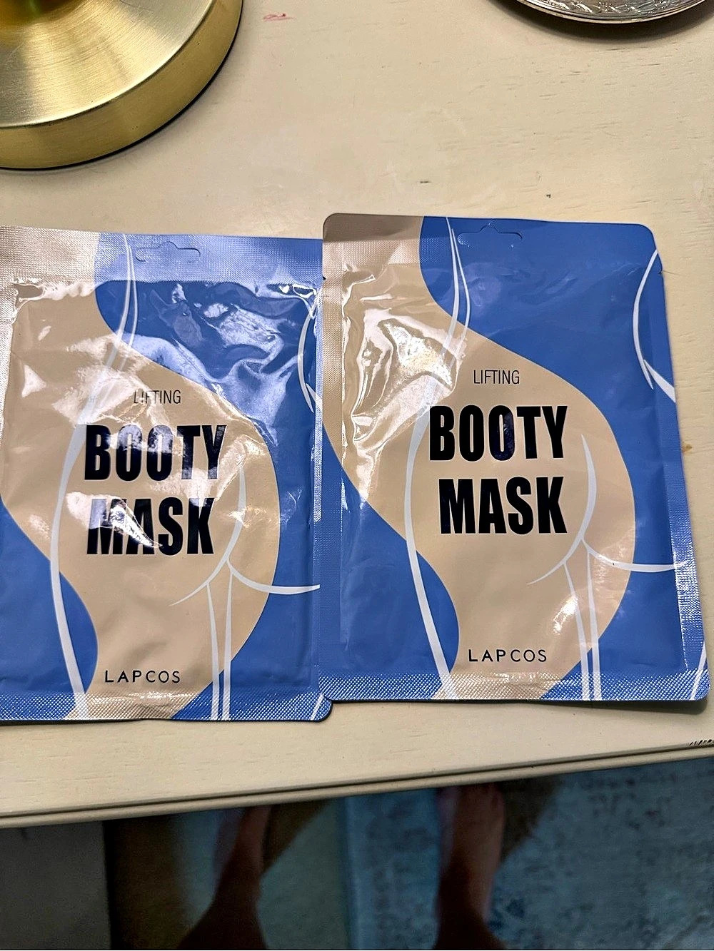 LAPCOS Lifting Booty Mask 2-Pack Cobalt Blue